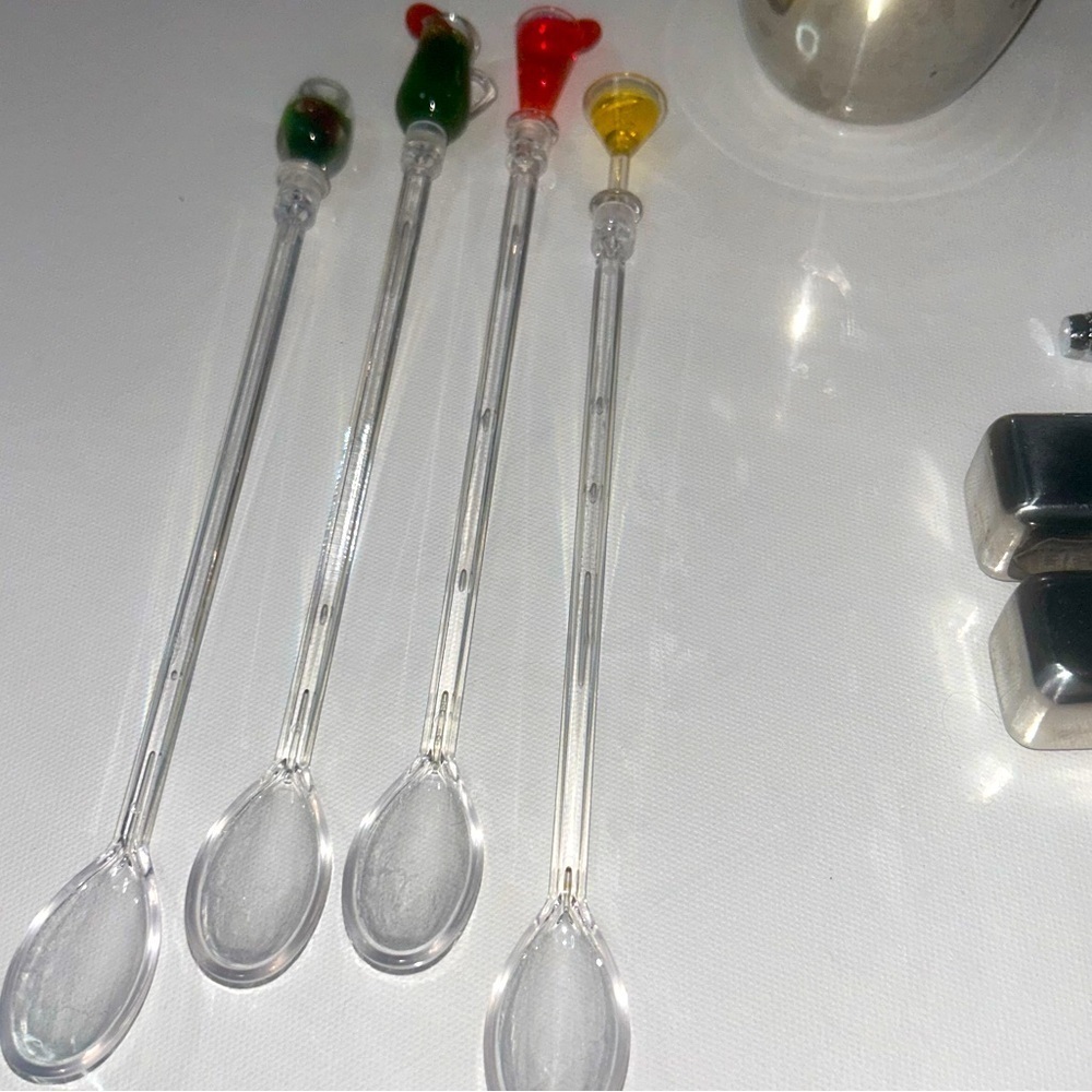 Stainless Steel Cocktail Greygoose Shaker Set Bar Accessories Decorative Tools - Picture 9 of 14